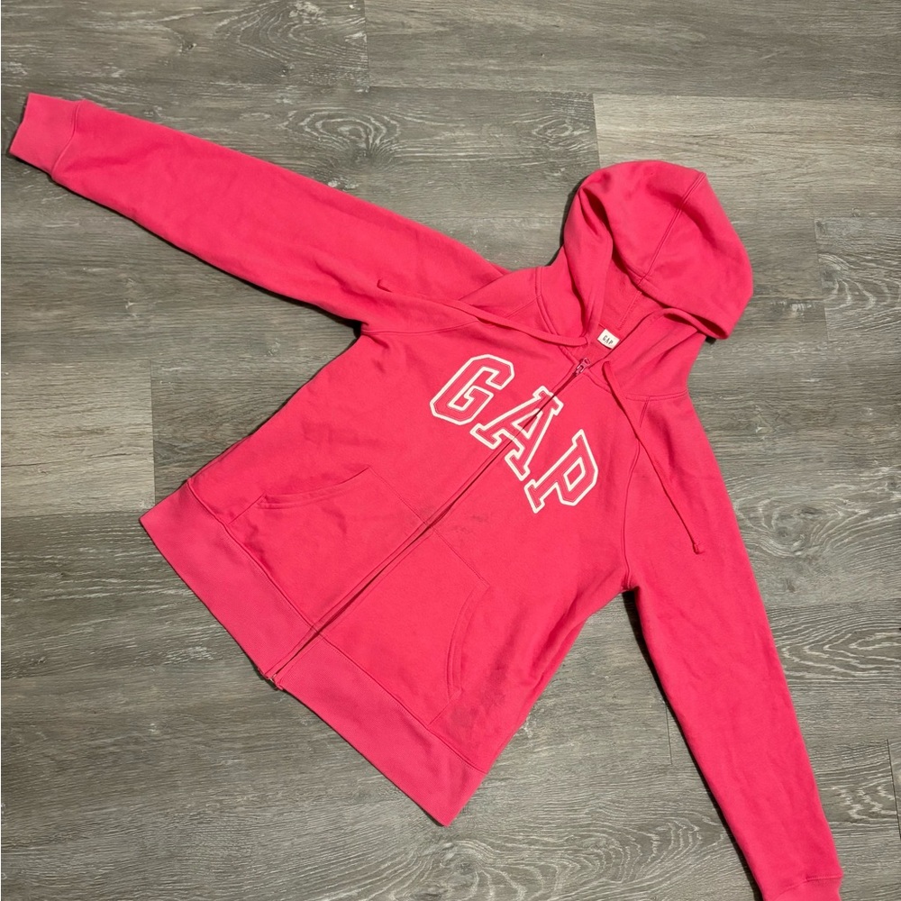 GAP Kids Vibrant Pink Zip-Up Hoodie